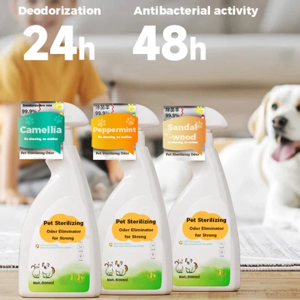 Pet Sterilizing Odor Eliminator for Strong Odor - Image 10