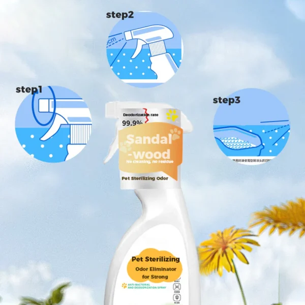 Pet Sterilizing Odor Eliminator for Strong Odor - Image 5