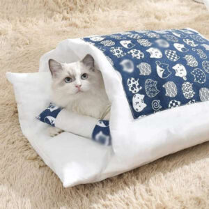 Movable Winter Warm Cat House Small Pet Bed