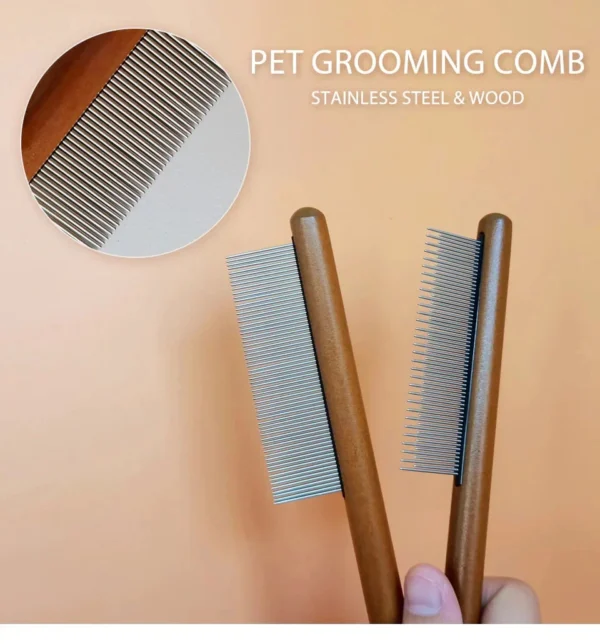 Multifunctional Pet Hair Comb Flea and Tear Stain Removal - Image 7