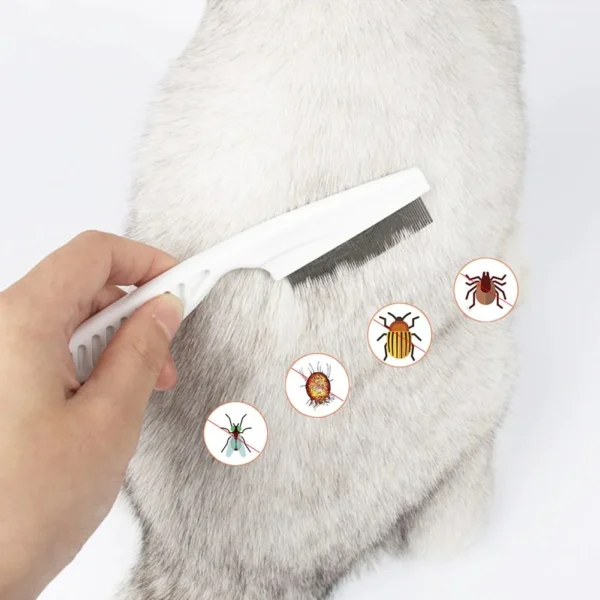 Multifunctional Pet Hair Comb Flea and Tear Stain Removal - Image 3